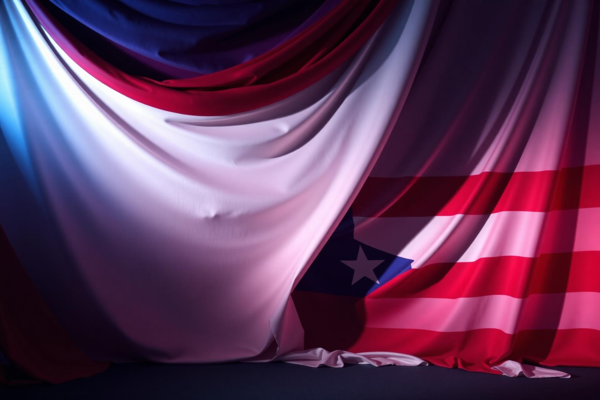 Telas patrióticas en homenaje a America 250